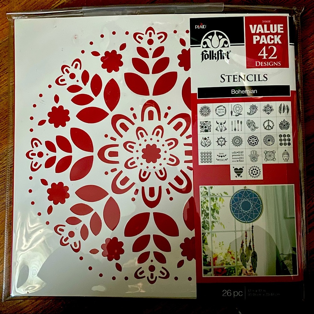 0039 - FolkArt Stencils